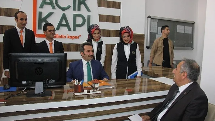 Bingöl'de 'Açık Kapı'ya 57 başvuru yapıldı
