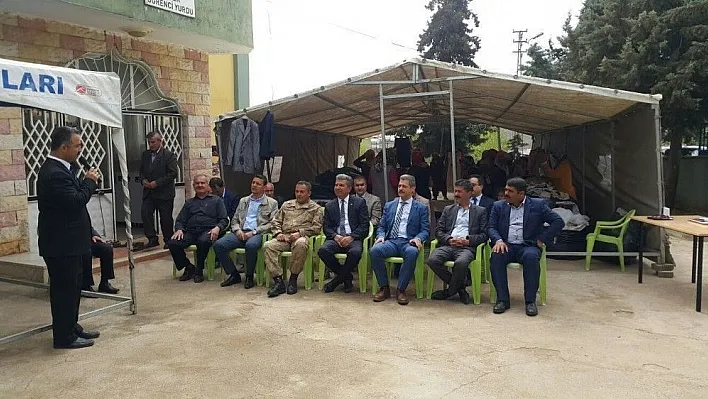 Şambayat Beldesinde öğrenciler yararına kermes düzenlendi
