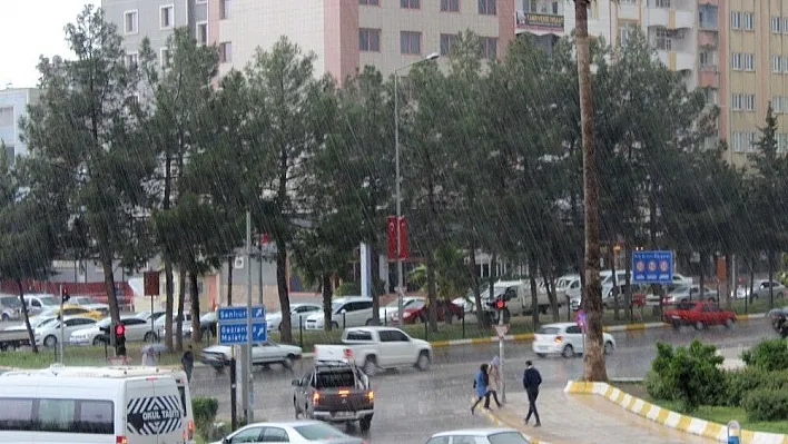 Adıyaman'da kuvvetli yağış
