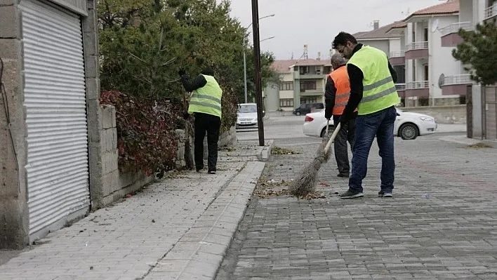 Erzincan Belediyesinden temizlik çalışması
