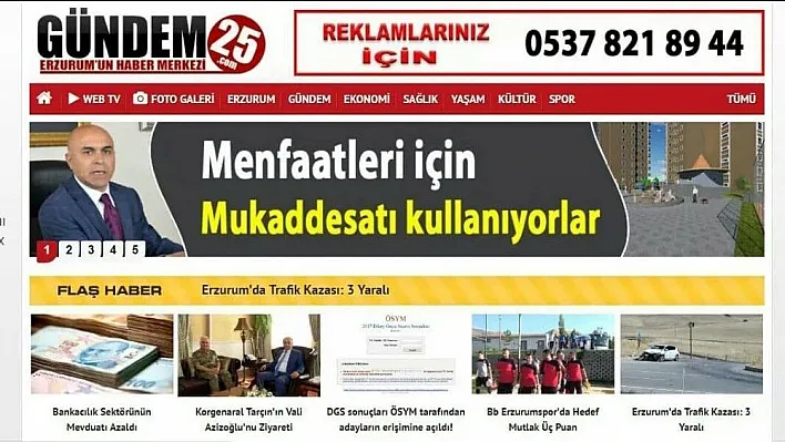 Gündem25 Gazetesi 5. yılını kutluyor
