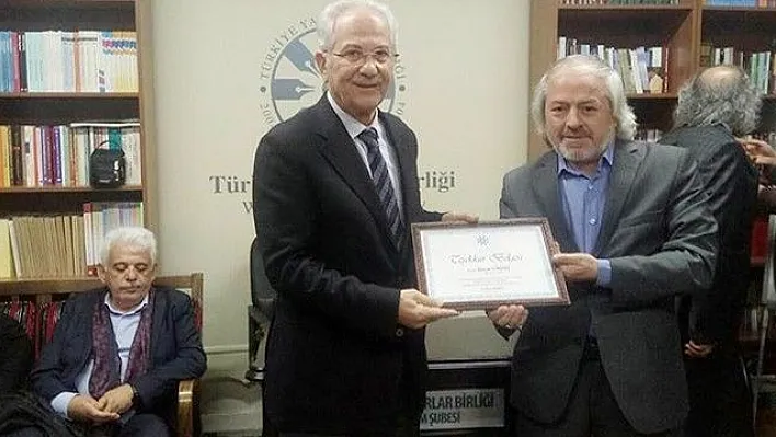 Rasim Cinisli, TYB Erzurum Şubesi'nin konuğu oldu
