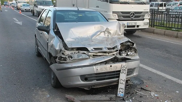 Elazığ'da trafik kazası