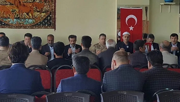 Bismil'de şehit asker için mevlit verildi
