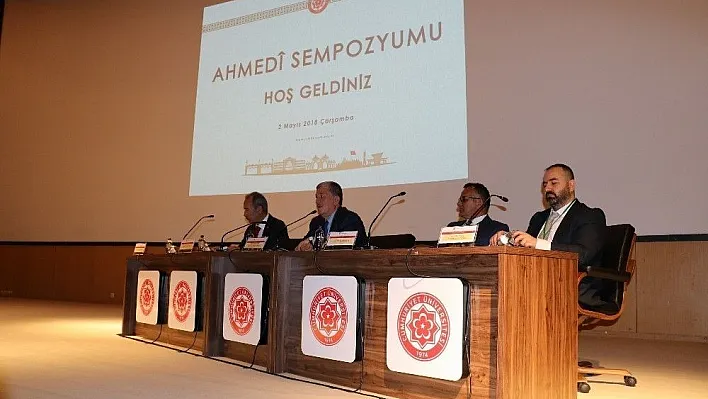 CÜ'de Ahmedi Sempozyumu başladı
