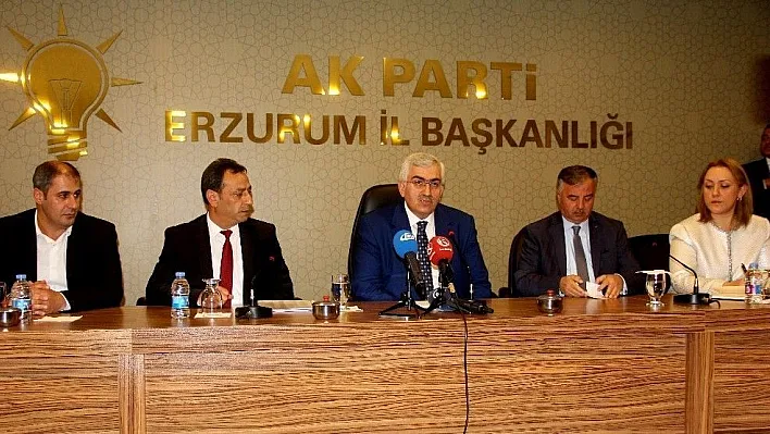 Erzurum'da milletvekili aday adaylığı için AK Parti'ye 140 kişi müracaat etti
