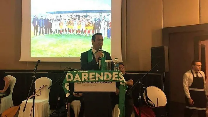 Gevrek, Darendespor için düzenlenen yardım gecesine katıldı

