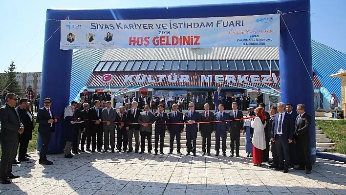 Sivas'ta Kariyer ve İstihdam Fuarı
