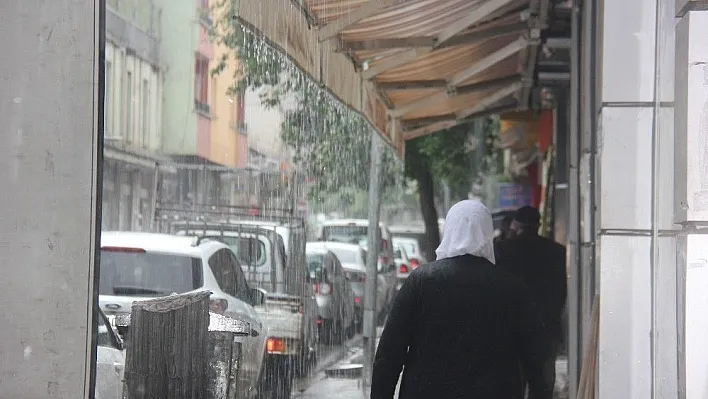 Bingöl'de sağanak yağış etkili oldu
