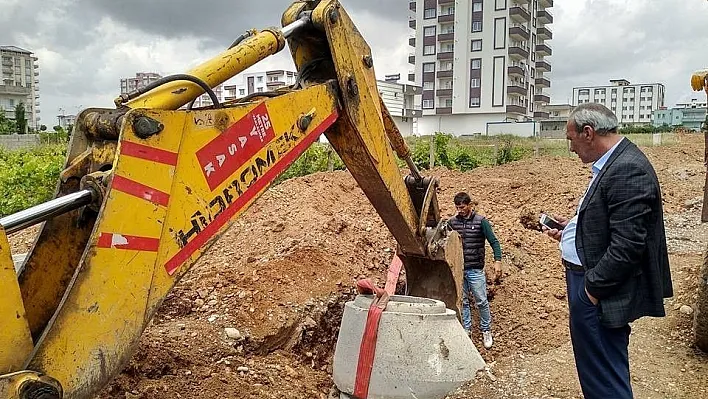 Yavuz Selim Mahallesinde altyapı çalışması başladı
