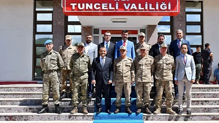 Jandarma Genel Komutanı Çetin Tunceli'de
