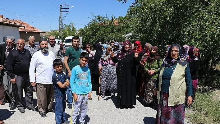 Malatya'da mahalleliden baz istasyonu tepkisi
