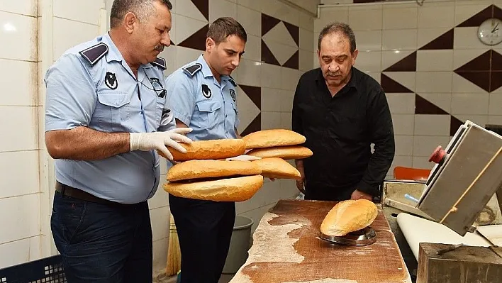 Zabıtadan fırın ve pazar denetimi
