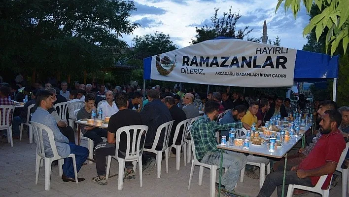 Akçadağ'da İftar Çadırı ramazan boyu hizmet verecek
