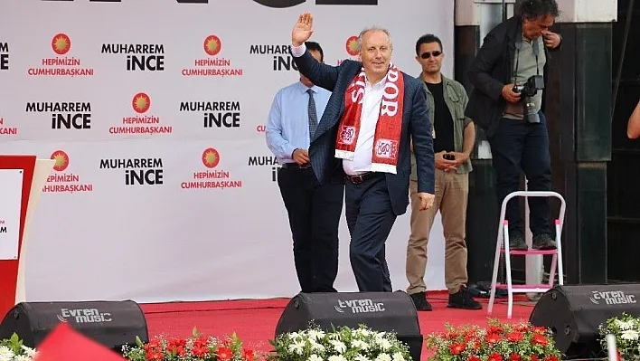 Muharrem İnce Sivas'ta
