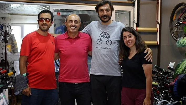 Ardahan'dan başlayan pedal arkadaşlığı Malatya'ya ulaştı
