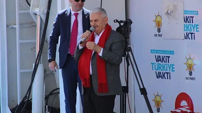 Başbakan Yıldırım: 'Cumhurbaşkanımızla teröre, darbelere karşı göğsümüzü siper ettiysek, bunu dadaşlardan aldığımız güçle yaptık'
