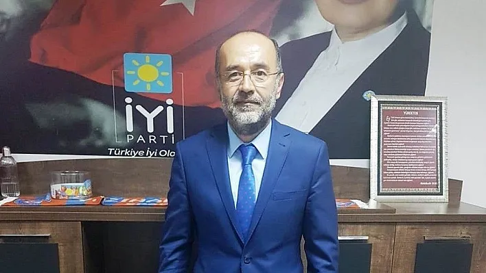 İYİ Parti Malatya İl Başkanı istifa etti
