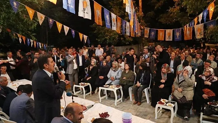 Bakan Tüfenkci seçim çalışmalarını sürdürüyor
