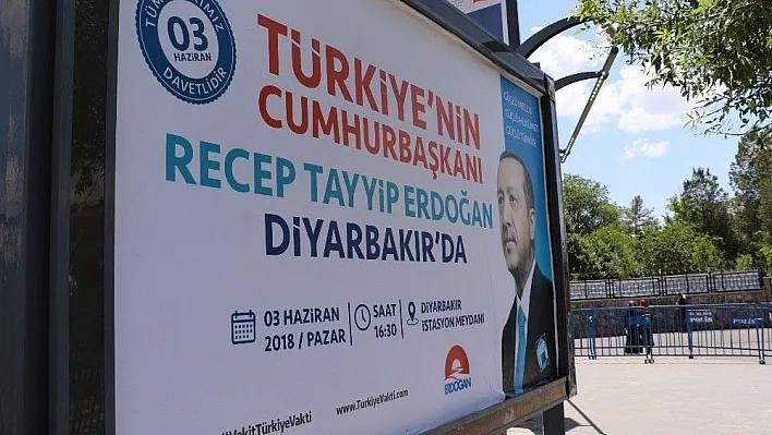 Diyarbakır Cumhurbaşkanı Erdoğan'a hazır
