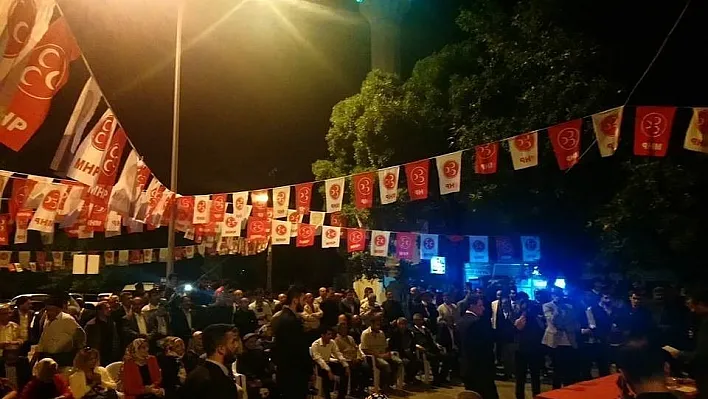 MHP'de seçim çalışmaları
