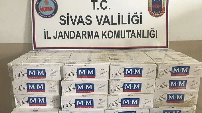 Yolcu otobüsünde kaçak sigara ele geçirildi
