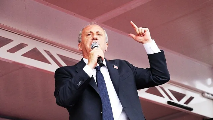 Muharrem İnce: 'Bir, barışacağız iki, ekonomik olarak büyüyeceğiz'
