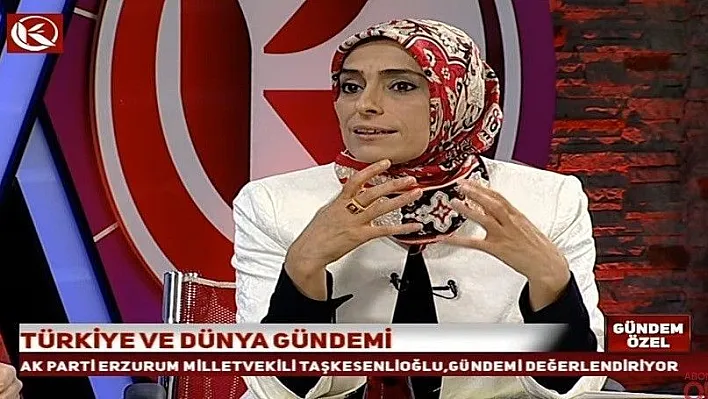 AK Parti Erzurum Milletvekili Zehra Taşkesenlioğlu: 'Başkanlık sistemine geçmeyi vatandaşımız uygun buldu'
