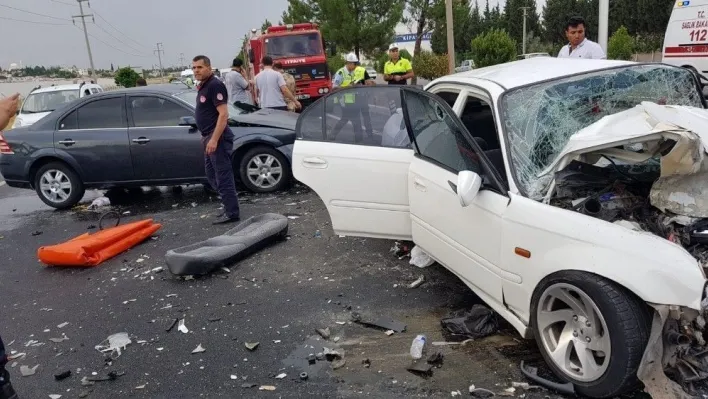 Kahramanmaraş'ta feci kaza: 1 ölü, 6 yaralı
