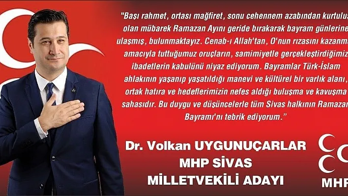 MHP Sivas Milletvekili adayları Ramazan Bayramı'nı kutladı
