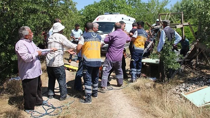 16 metrelik kuyuda elektrik akımına kapılan işçi öldü