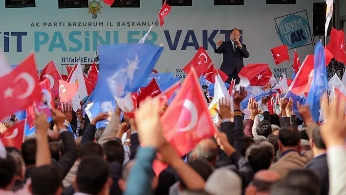 Ak Parti Erzurum'u karış karış gezdi, Ak icraatları anlattı
