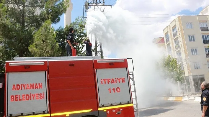 Trafoda yaşanan patlama korkuttu
