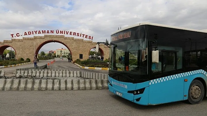 Adıyaman Belediyesinden YKS'ye girecek adaylara ücretsiz ulaşım hizmeti
