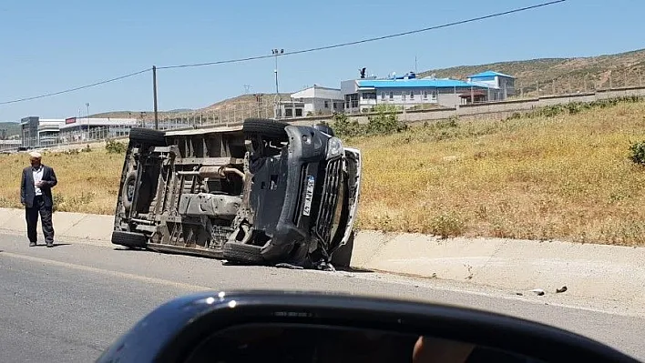 Bingöl'de trafik kaza: 1 yaralı
