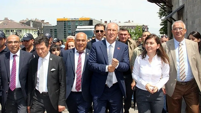 İnce: 'CHP'de karışıklık yok. Kılıçdaroğlu ile aramızda ağabey-kardeş ilişkisi var'
