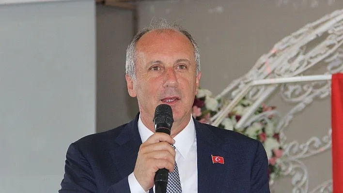 Muharrem İnce: 'Hiç bahane üretmeye gerek yok. Evet, biz bu seçimde yenildik'
