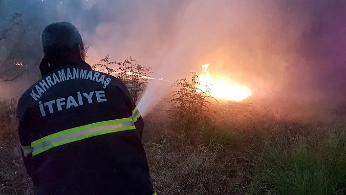 Kahramanmaraş'ta orman yangını
