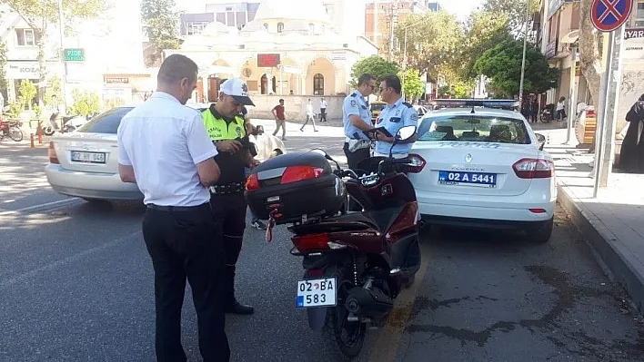 Adıyaman'da motosiklet denetimleri devam ediyor
