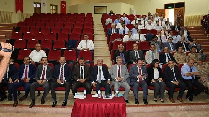 İl koordinasyon toplantısı yapıldı
