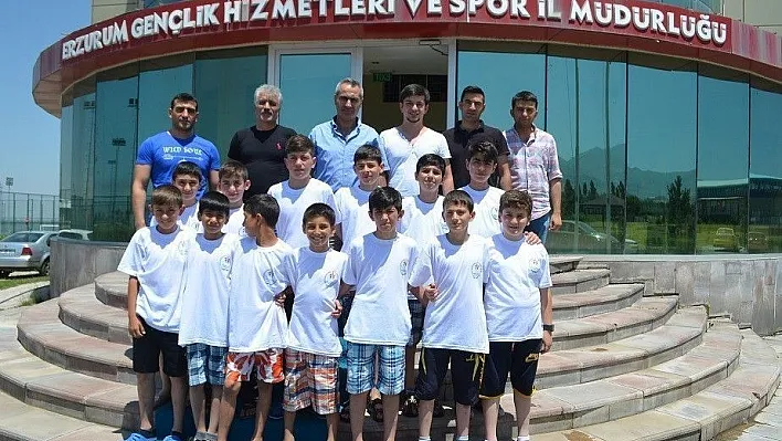 Minik judocular iddialı

