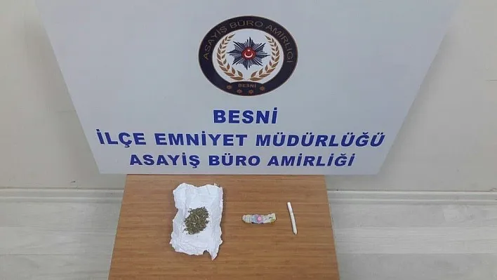 Besni'de polis uyuşturucuya geçit vermiyor
