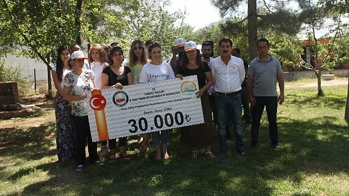 Tunceli'de Genç Çiftçilerle hibe sözleşme imzalandı
