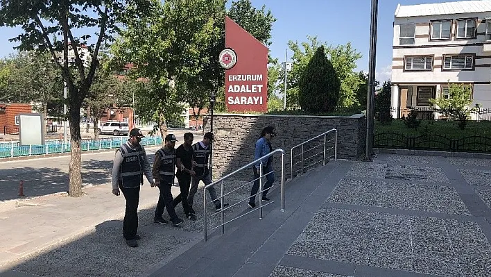 Erzurum'da kaçak göçmen taşıyan kamyon sürücüsü tutuklandı
