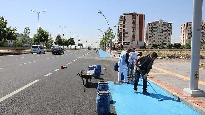 Kamışlo Caddesi SMA tabakasıyla asfaltlandı
