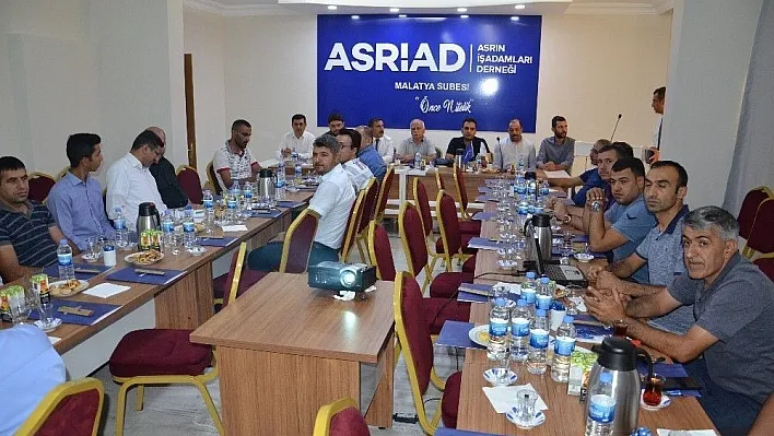 ASRİAD'da imar barışı anlatıldı
