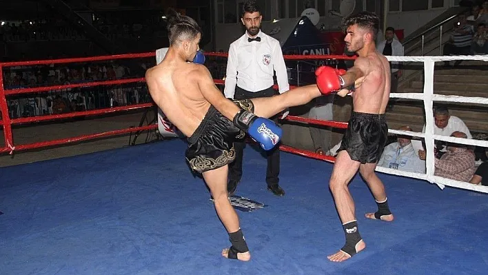 Şehit Sekin anısına Muay Thai Altın Kemer Turnuvası