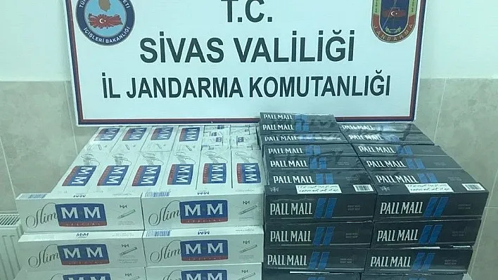 Sivas'ta kaçakçılık operasyonlarında 2 tutuklama
