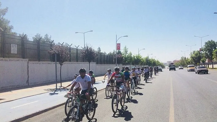 Diyarbakır'da bisiklet turu düzenlendi

