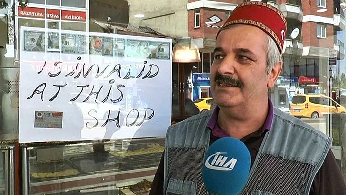 Erzurumlu esnafın Dolar tepkisi
